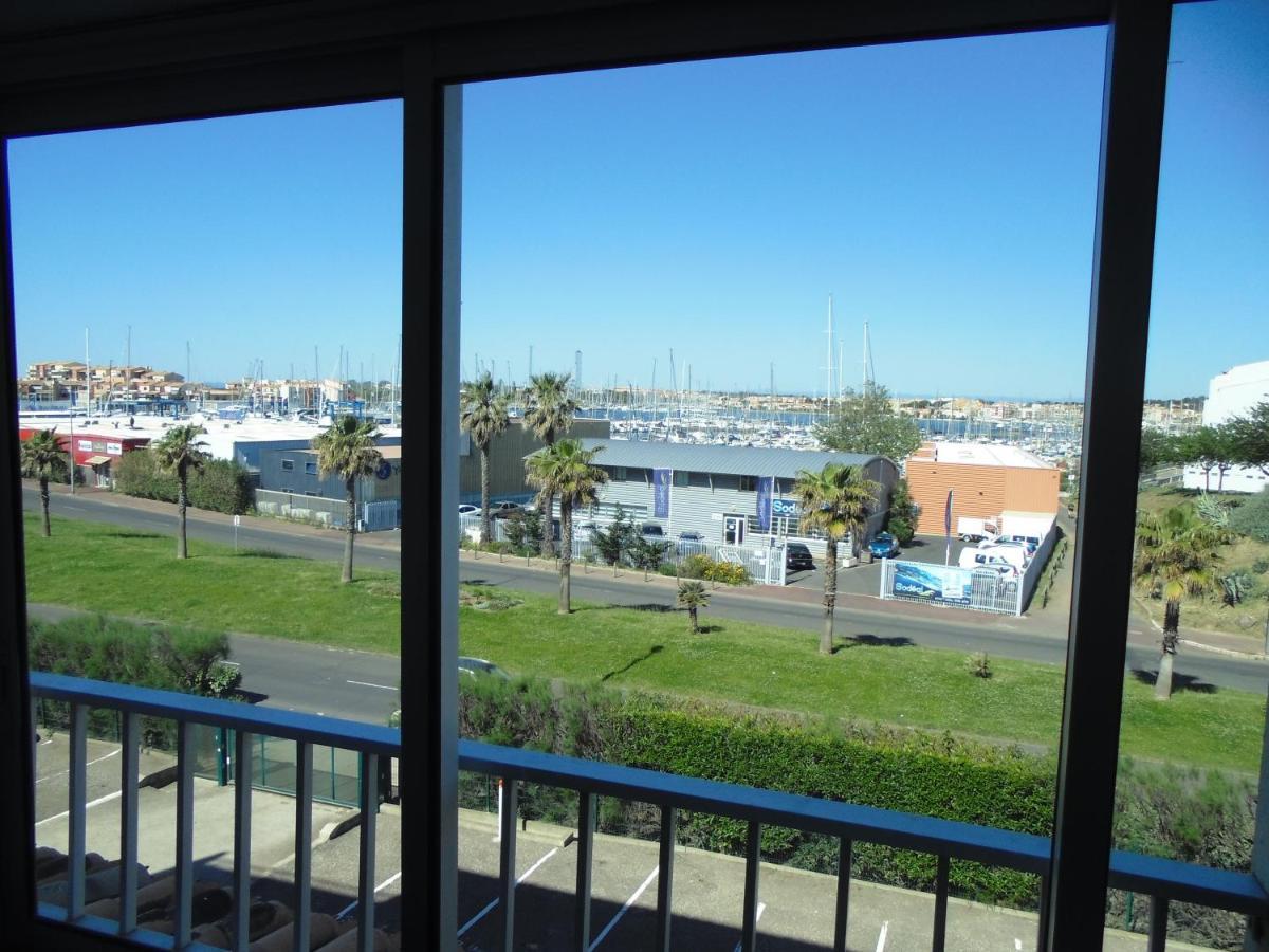 Cap D'Agde 300M Plage Du Mole,Vue Port,Parking,Lave Linge,Piscine Appartement Buitenkant foto