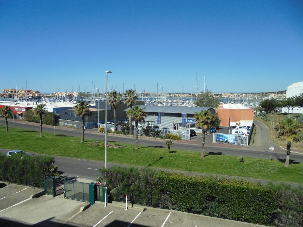 Cap D'Agde 300M Plage Du Mole,Vue Port,Parking,Lave Linge,Piscine Appartement Buitenkant foto