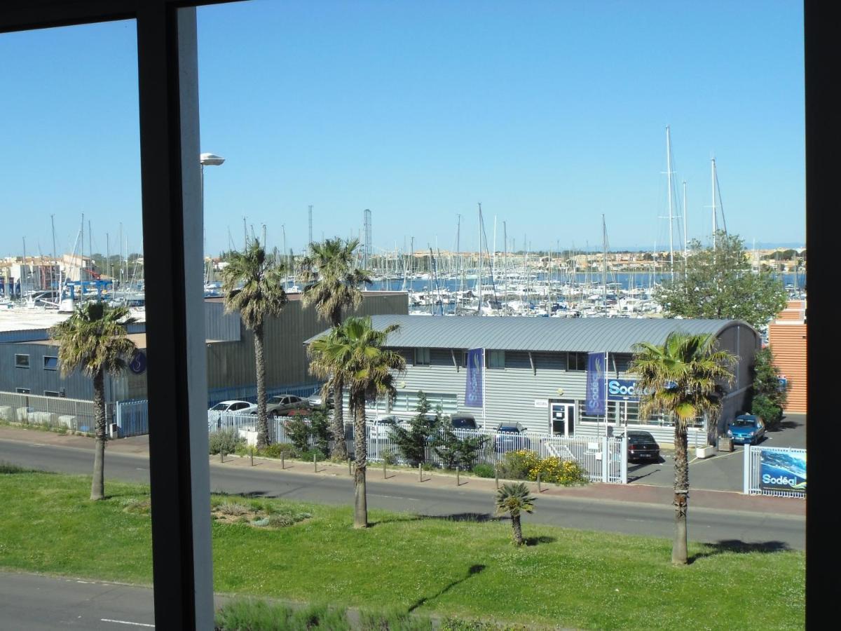 Cap D'Agde 300M Plage Du Mole,Vue Port,Parking,Lave Linge,Piscine Appartement Buitenkant foto